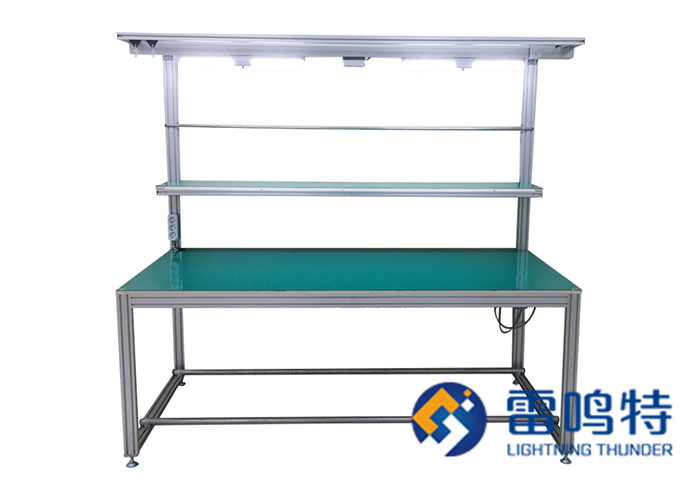 OEM Cantilever Workbenches Electronic Work Table Steel Frame Structure